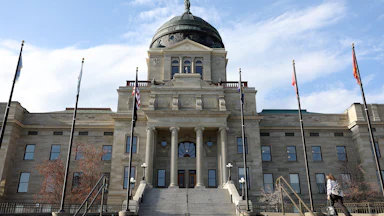 The Montana State Capitol building