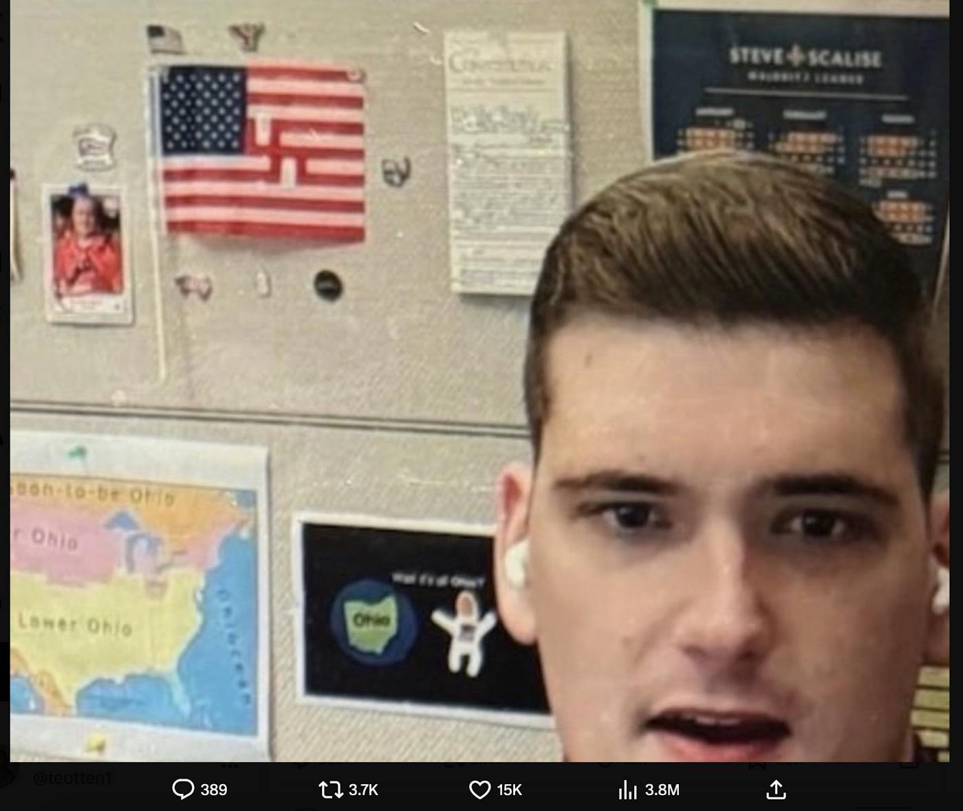 Screenshot of a photo from a tweet