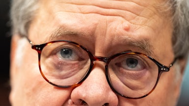 Barr testifies at a hearing on Capitol Hill