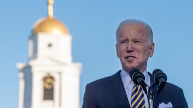 Joe Biden speaks about voting rights in Georgia.
