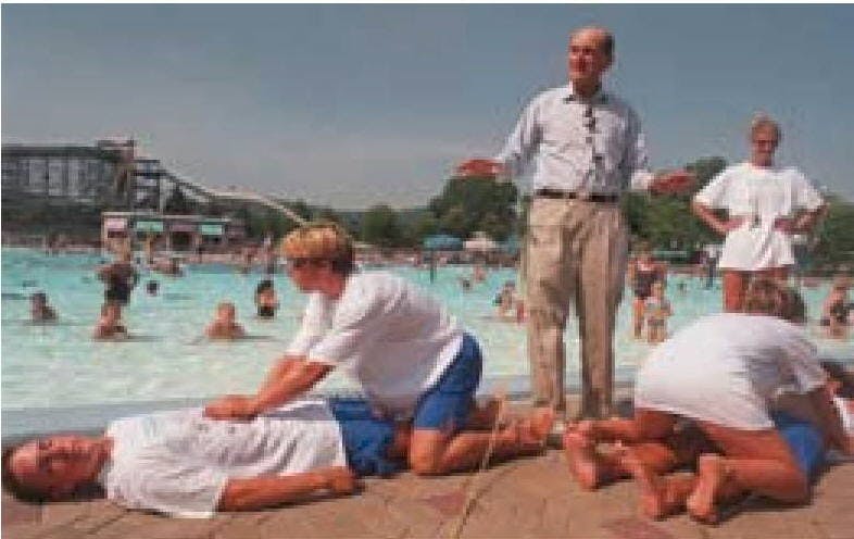 Heimlich-lifeguards-100years100stories Heimlich foists maneuver on lifeguards