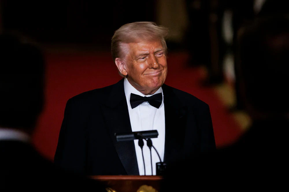 Trump at the National Governors Association dinner