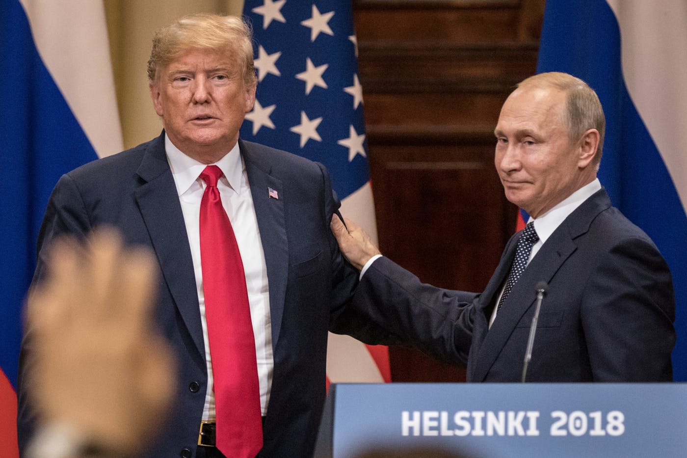 Trump and Putin in Helsinki