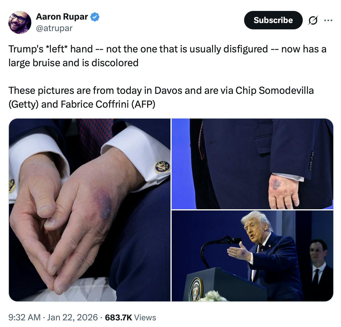 Screenshot of a tweet