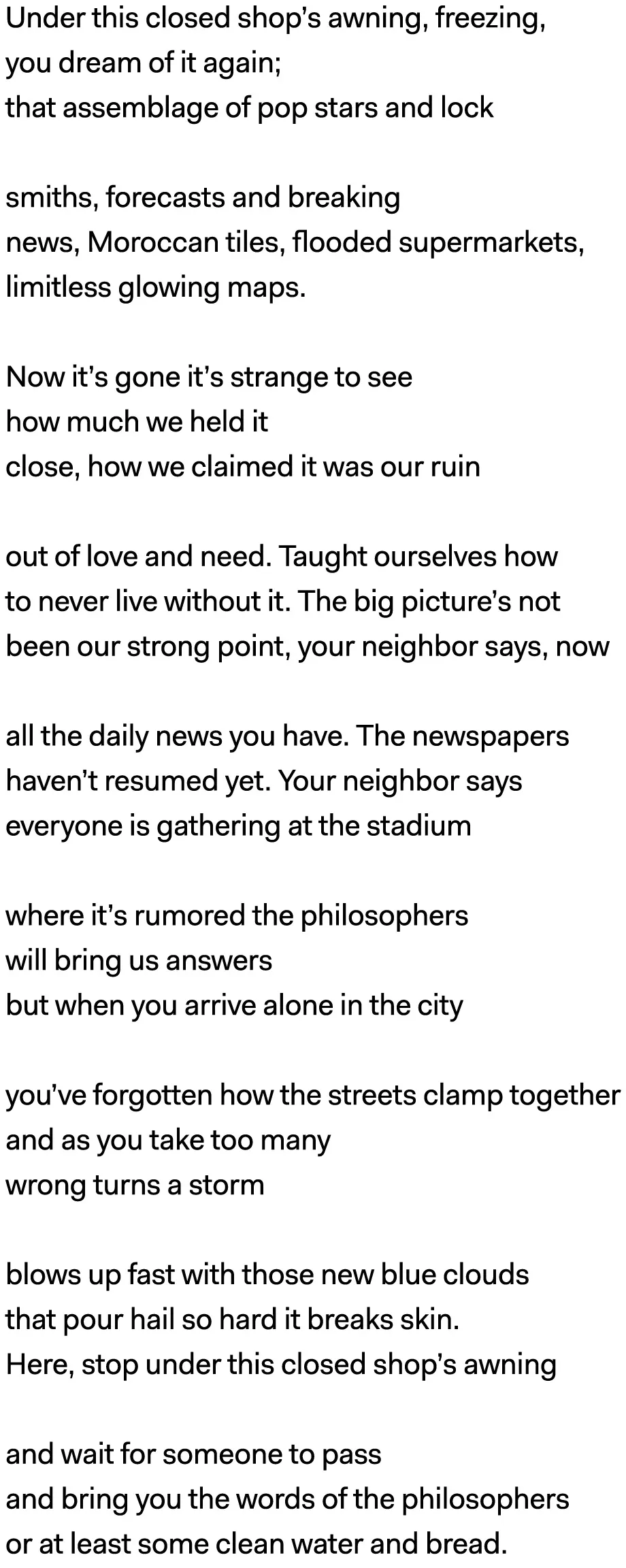 After the Internet After the Internet