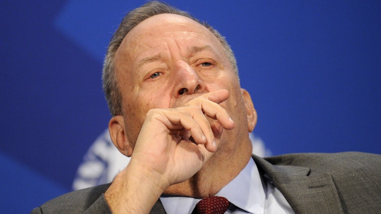 Larry Summers in 2016