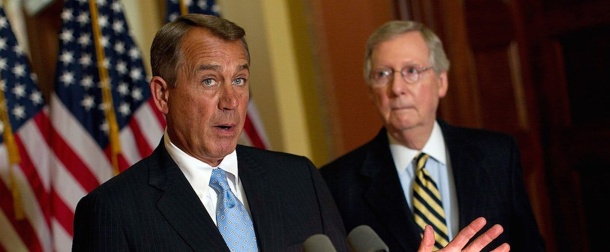 Republican Senators and Republican Congressmen Are on a