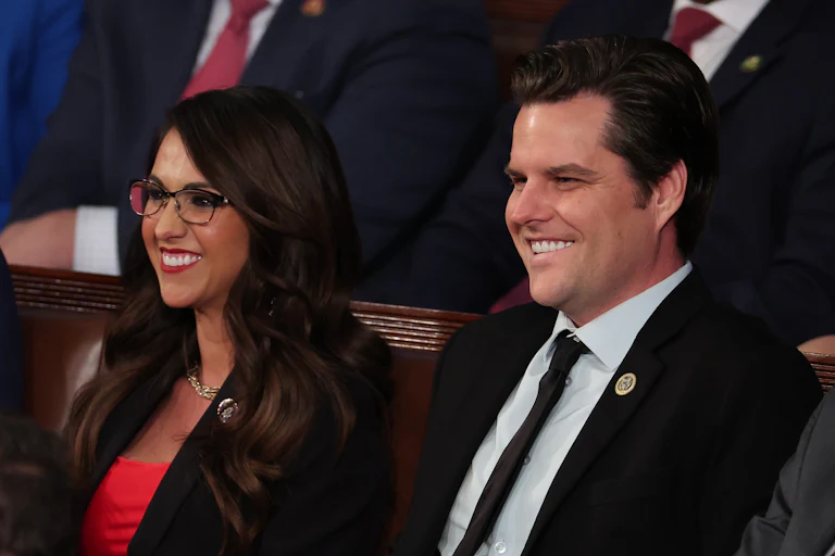 Representatives Lauren Boebert and Matt Gaetz