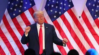 Trump “dances” at the Moms for Liberty summit