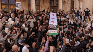 Mazem Al Hamadah's funeral in Damascus