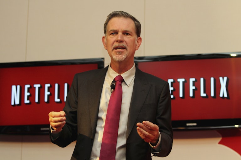 Netflix founder Reed Hastings in 2011.