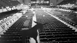 Democratic National Convention on July 12, 1948 at the Philadelphia Convention Hall in Philadelphia, Pennsylvania