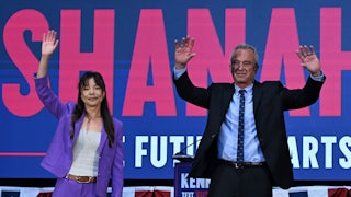 Nicole Shanahan and Robert F. Kennedy Jr.