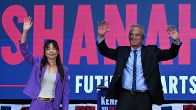Nicole Shanahan and Robert F. Kennedy Jr.