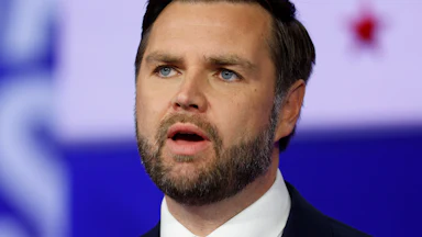 Sen. JD Vance in New York City on October 1, 2024.