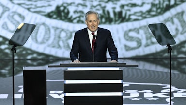 David Sacks speaks at the Republican National Convention