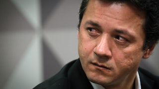 Wesley Batista looks to the side.