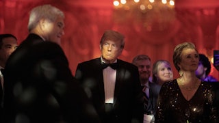 Donald Trump attends the America First Policy Institute Gala held at Mar-a-Lago.