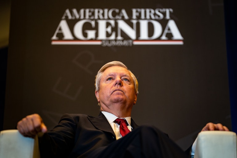 Lindsey Graham at the America First Agenda summit