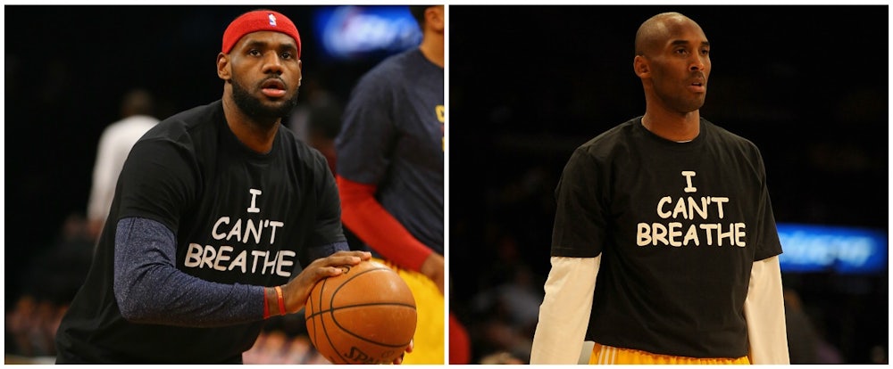 Lebron Kobe Wore I Can T Breathe Shirts Now Boycott A