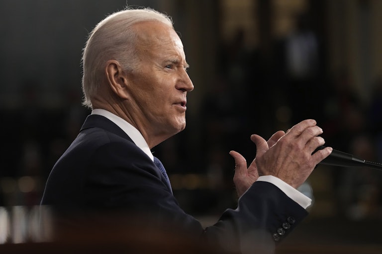 Joe Biden speaks at the State of the Union
