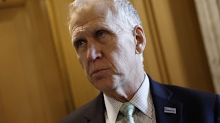 Thom Tillis looks forward