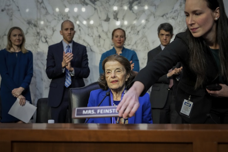 California Senator Dianne Feinstein