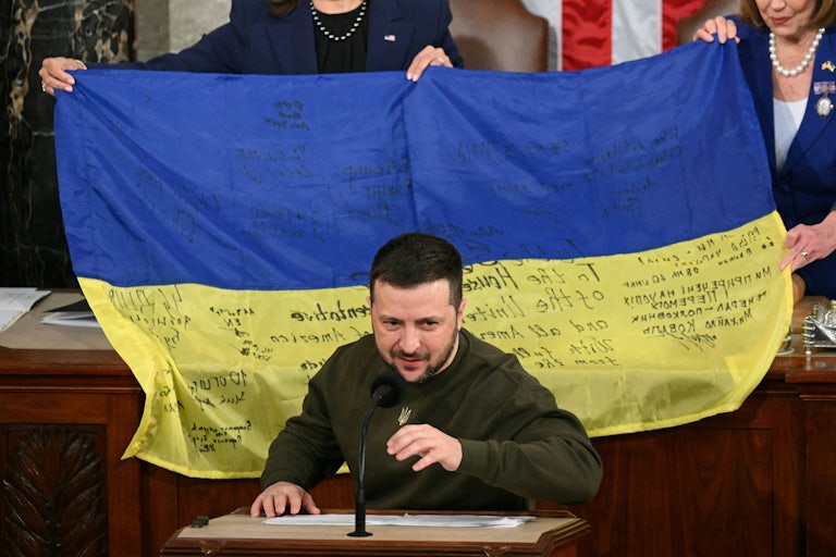Ukrainian President Volodymyr Zelenskiy 