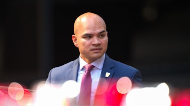 Walt Nauta looks to the side