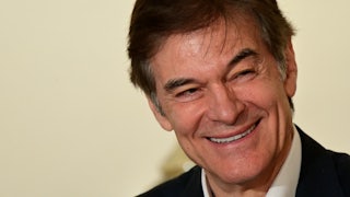 Dr. Oz smiles