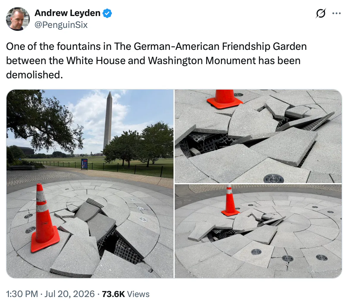Screenshot of a tweet