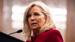 Liz Cheney at an even in Washington, D.C.