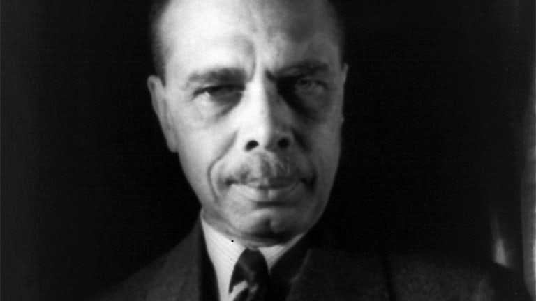 NAACP head James Weldon Johnson.