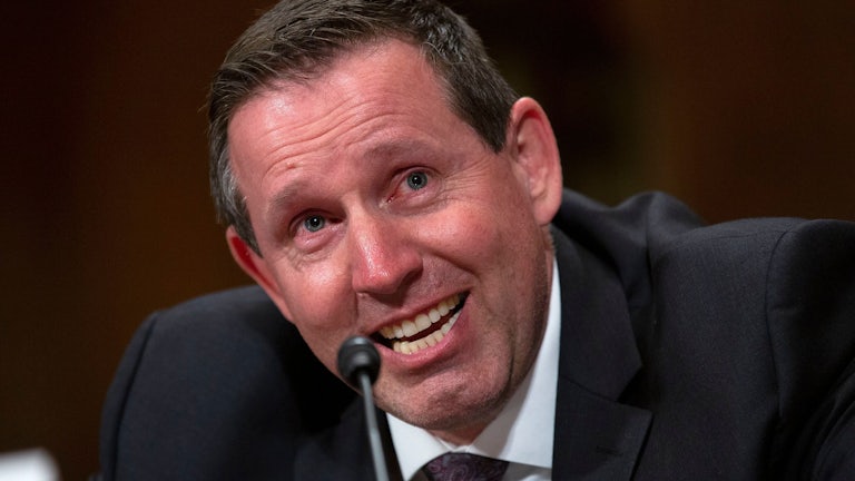 Judge Lawrence VanDyke cries at Senate confirmation hearing