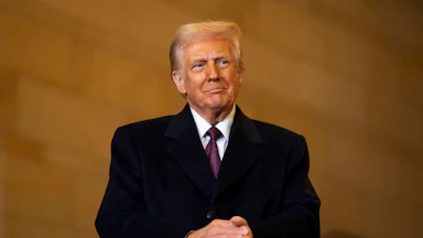 Trump at inauguration