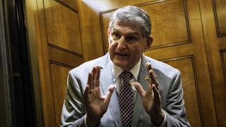Senator Joe Manchin at the U.S. Capitol