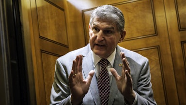Senator Joe Manchin at the U.S. Capitol
