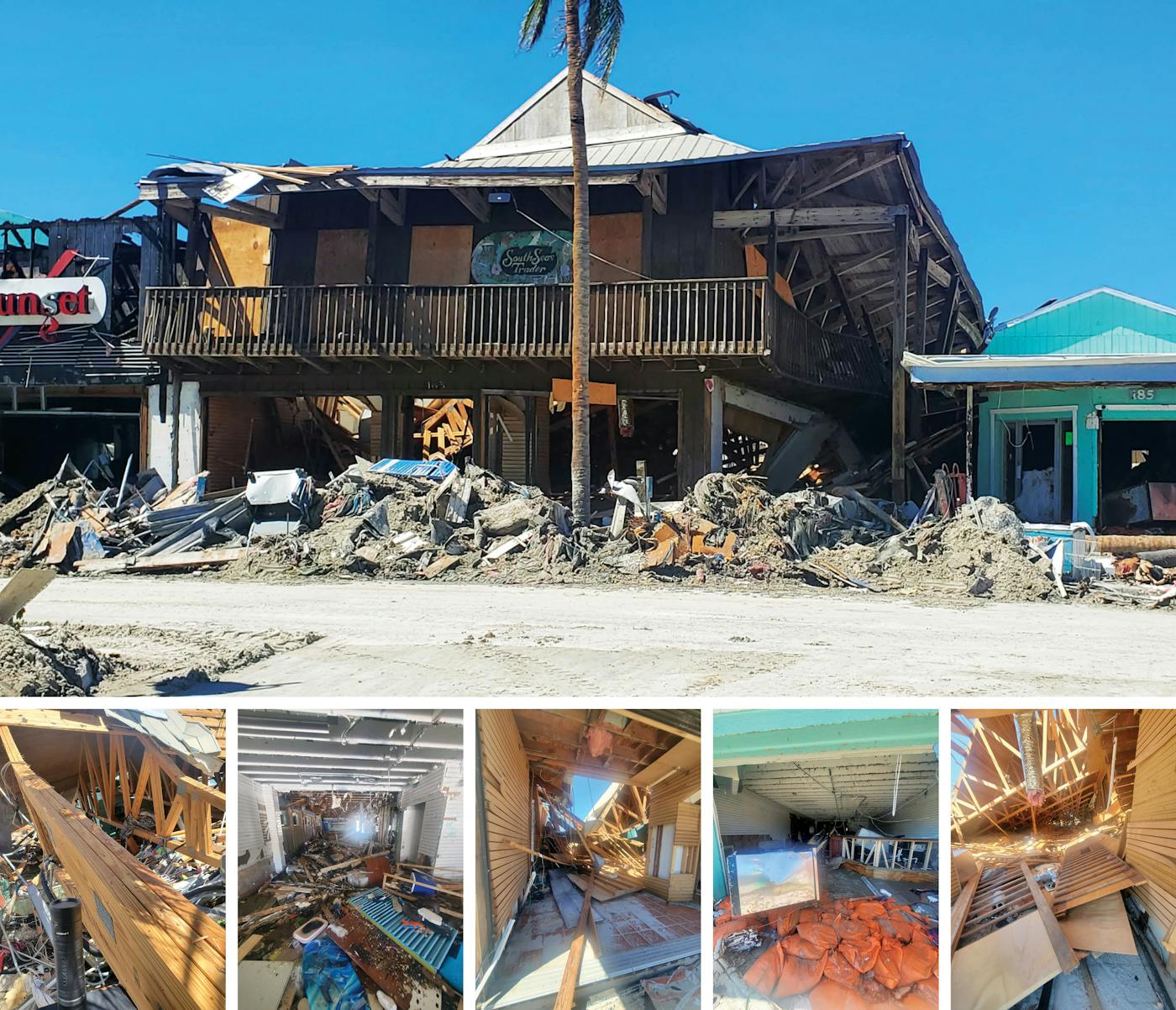 Suzi Bahan photographed the damage Hurricane Ian did to her property and submitted the documentation to her insurance carriers. She is still fighting to get payment from her private insurer.