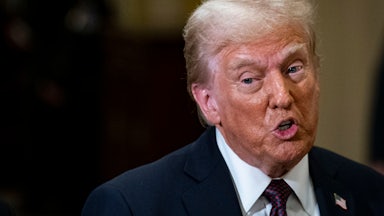 Trump opens his trap