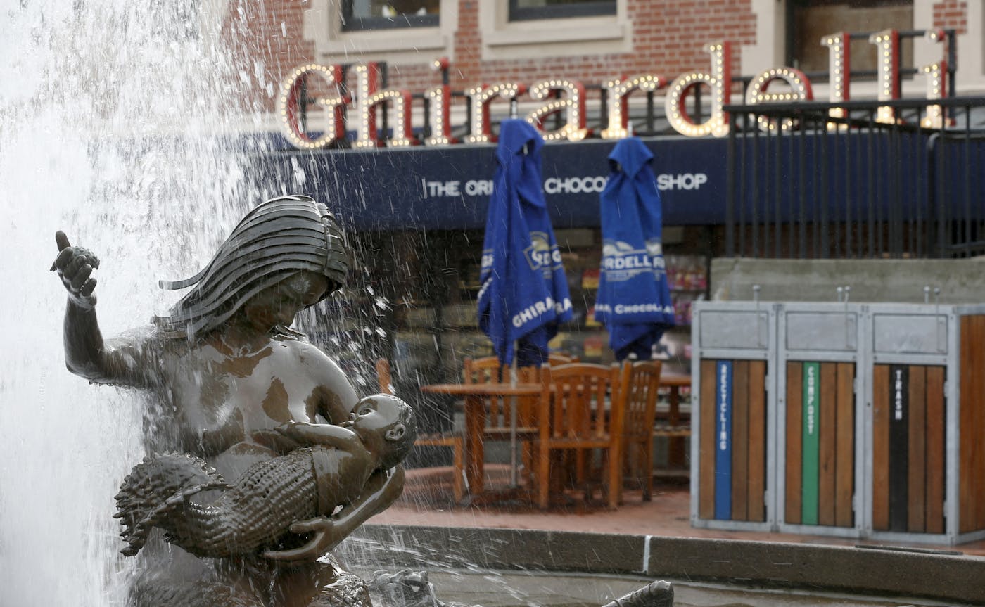 A photo of Asawa’s Andrea fountain in San Francisco’s Ghirardelli Square was inspired by her friend Andrea Jepson, who was breastfeeding a new baby.