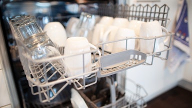 This image shows a dishwasher.