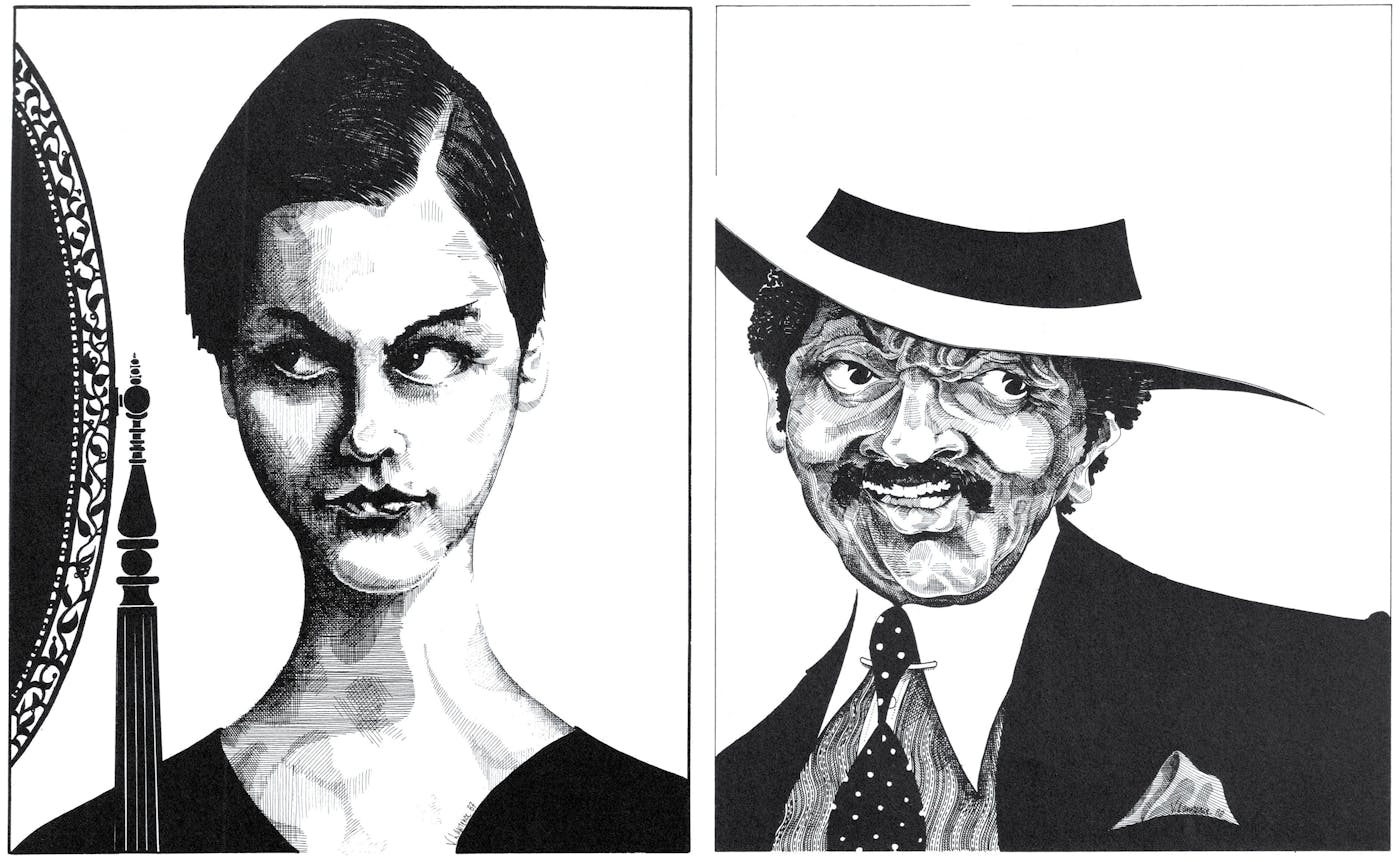 Mary McCarthy and Jesse Jackson 