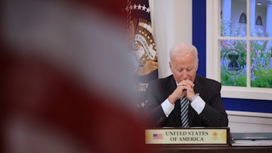 Biden at his desk