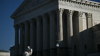 A view of the US Supreme Court in Washington, D.C.