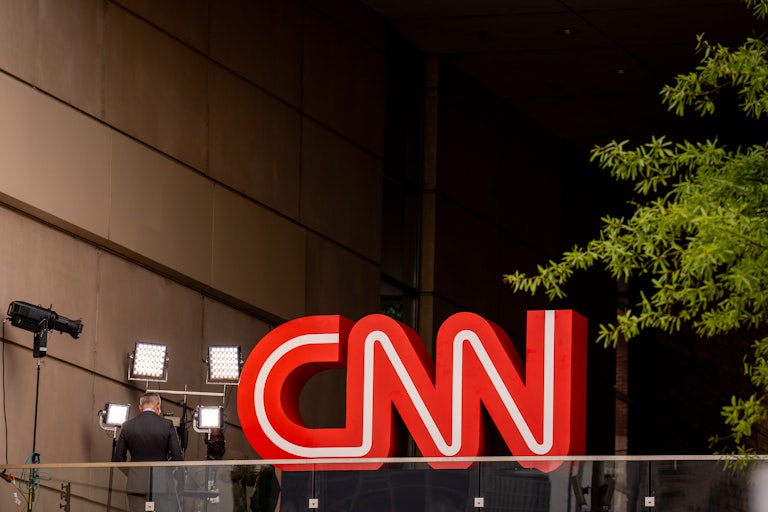 The CNN logo