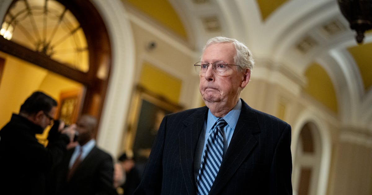 McConnell Stalls Trump’s Election Overhaul Bill as Republicans Fume