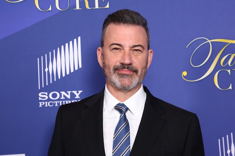 Jimmy Kimmel smiles while attending an event