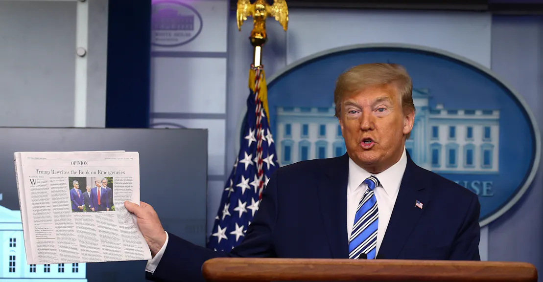 Why Did The Wall Street Journal Publish a Letter From Donald Trump Pushing the Big Lie? Why Did The Wall Street Journal Publish a Letter From Donald Trump Pushing the Big Lie?