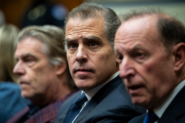 Hunter Biden looks forward