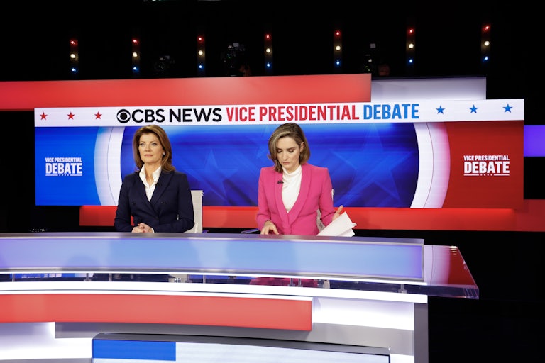 Vice presidential debate moderators Norah O’Donnell and Margaret Brennan